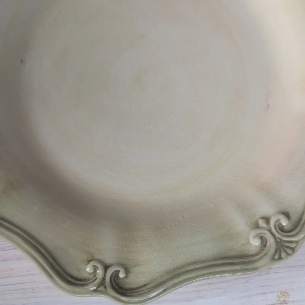 Lenox Dinner Plate Green Colore Verde VERDE 9” Italy